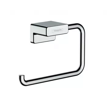 GROHE AddStoris portarotolo con coperchio, cromo, montaggio a parete