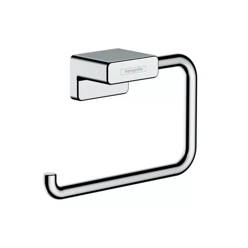 GROHE AddStoris portarotolo con coperchio, cromo, montaggio a parete