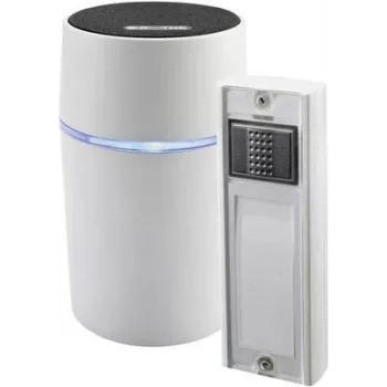 Grothe 43560 set completo campanello wireless con luce flash