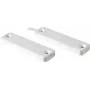 Grothe contatto radio per porte/finestre 43394 per sistemi citofono radio, 433,92 MHz, portata 150m, bianco