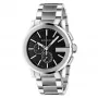 Gucci G-Chrono orologio da uomo YA101204 44mm acciaio inox quadrante nero cronografo data