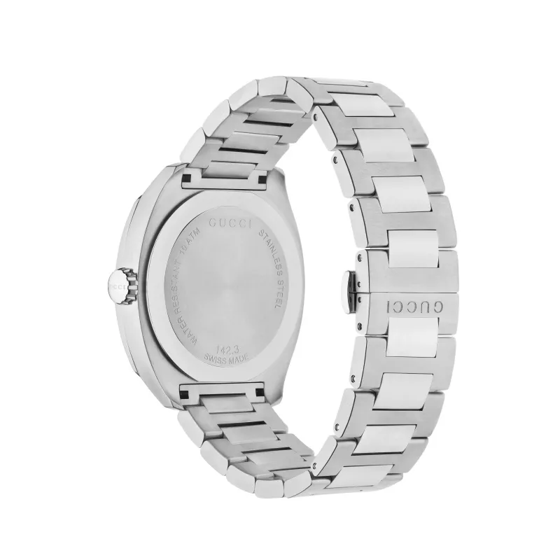 Orologio uomo Gucci G-Timeless YA142303 41mm acciaio inox quadrante nero
