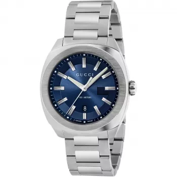Orologio uomo Gucci G-Timeless YA142303 41mm acciaio inox quadrante nero