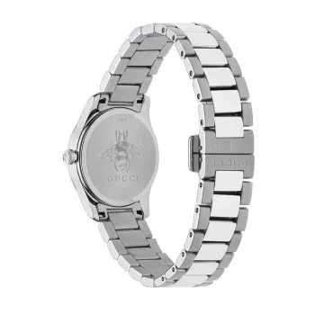 GUCCI G-Timeless Orologio al quarzo donna YA126595 27mm acciaio inox quadrante argento