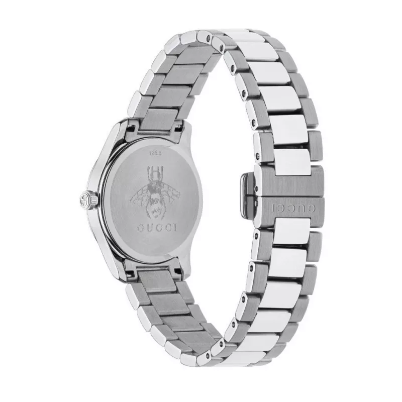 GUCCI G-Timeless Orologio al quarzo donna YA126595 27mm acciaio inox quadrante argento