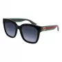 Gucci GG0034SN-002 Occhiali da sole Cat Eye nero grigio 54mm