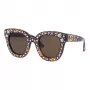 GUCCI occhiali da sole da donna GG0116S-003 a gatto Havana Brown Gradient 49mm