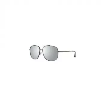 GUESS GF0207-08C Occhiali da sole uomo - montatura grigio scuro, lenti grigie, 60 mm