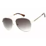 GUESS GF0251-32P Occhiali da sole uomo, quadrati, Havana, con lenti marroni sfumate