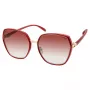 GUESS GF0407-5966F Donna Occhiali da sole - montatura in acetato havana marrone, lenti marroni sfumate, 59 mm