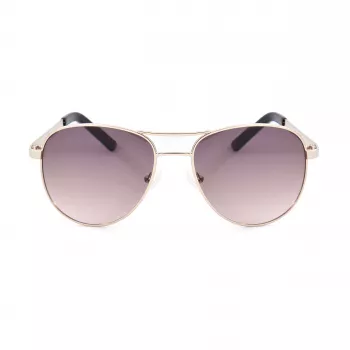 GUESS GF0408-6132F Occhiali da sole donna rettangolari - lenti sfumate - 61/18/135 mm