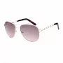 GUESS GF0408-6132F Occhiali da sole donna rettangolari - lenti sfumate - 61/18/135 mm
