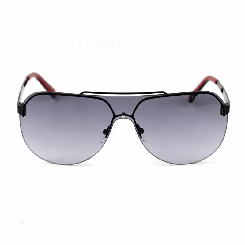 Occhiali da sole rettangolari uomo GUESS GF5053-0001B - montatura nera, lenti fumé