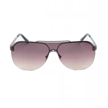 GUESS GF5053-0048F Occhiali da sole rettangolari uomo Havana marrone sfumato