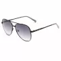 GUESS GF5117-5802B Occhiali da sole uomo pilot - montatura nera, lenti grigio gradiente 60/17/130 mm
