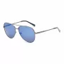 GUESS GF5117-5806C Occhiali da sole uomo montatura nera lenti grigie 58mm