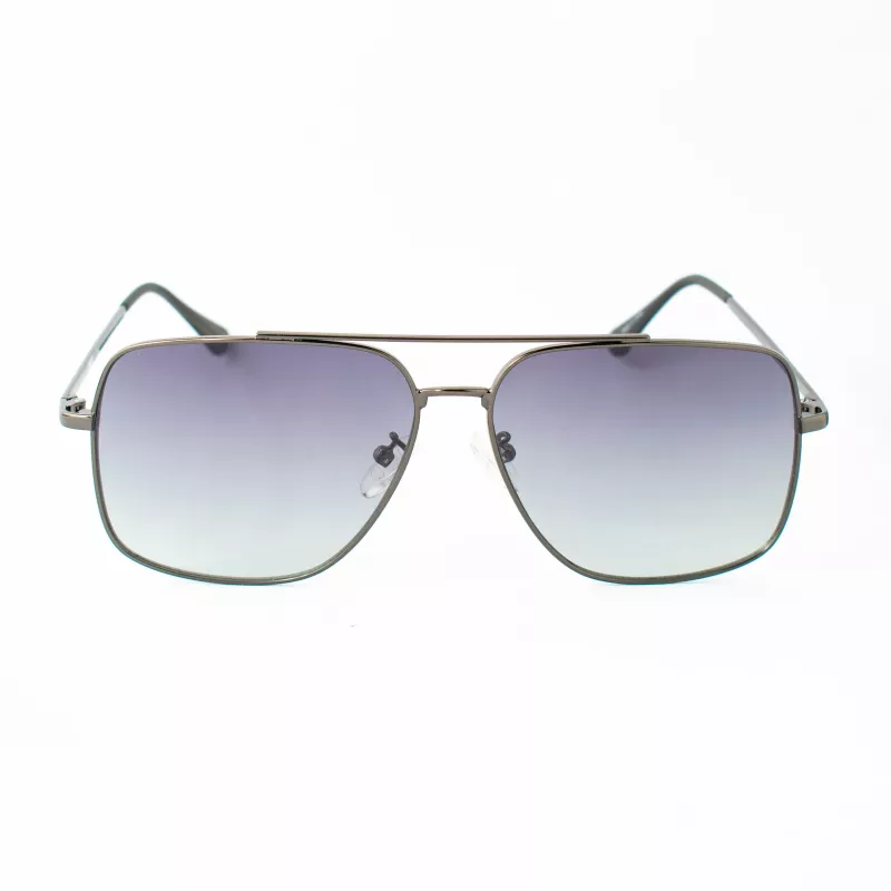 GUESS GG2158S-08P Occhiali da sole uomo rettangolari Havana Brown Gradient 61mm