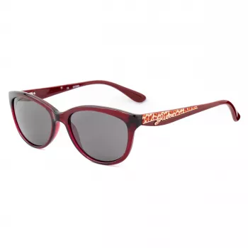 GUESS GU7209-BU-3 occhiali da sole da donna cat-eye, montatura blu, lenti sfumate blu, 54-17-135 mm