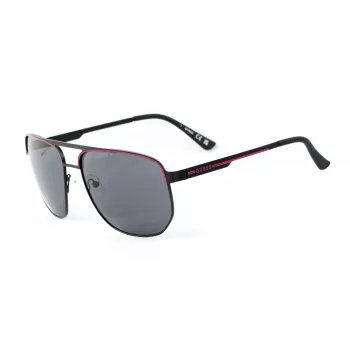 Occhiali da sole GUESS MAN GF00061-6102A montatura nera lenti grigie 61mm