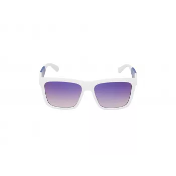 GUESS MAN Occhiali da sole GO00067-5621C rettangolari montatura nero lucido lenti fumé 56/16/145 mm