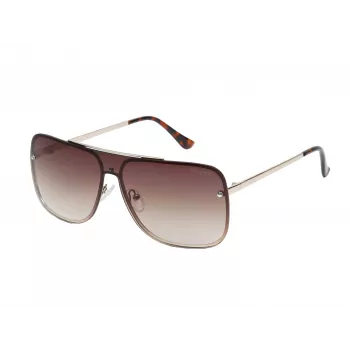Occhiali da sole GUESS uomo GO00053-0032F nero opaco montatura rettangolare lenti fumé
