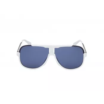 Guess Occhiali da sole uomo GO00060-6421V Havana rettangolari acetato 64/12/140 mm