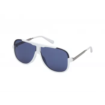 Guess Occhiali da sole uomo GO00060-6421V Havana rettangolari acetato 64/12/140 mm