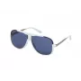 Guess Occhiali da sole uomo GO00060-6421V Havana rettangolari acetato 64/12/140 mm