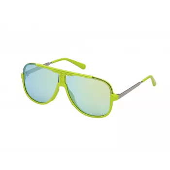 GUESS Occhiali da sole uomo GO00060-6495X Havana rettangolari 64/12/140 mm