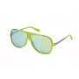 GUESS Occhiali da sole uomo GO00060-6495X Havana rettangolari 64/12/140 mm