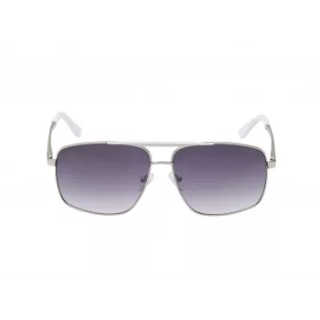 Occhiali da sole GUESS uomo GO00063-5910B montatura quadrata Havana lenti marroni 59mm