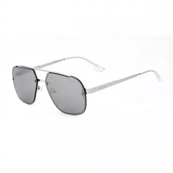 Guess Occhiali da sole uomo GO00065-6010C montatura nera lenti grigie 60mm