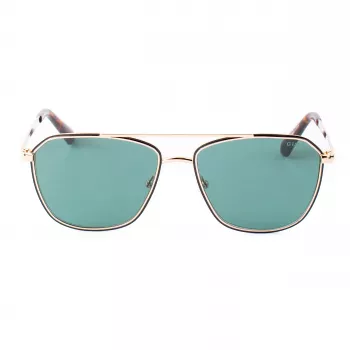 Guess occhiali da sole uomo GU00147-5633N havana marrone quadrati 56mm