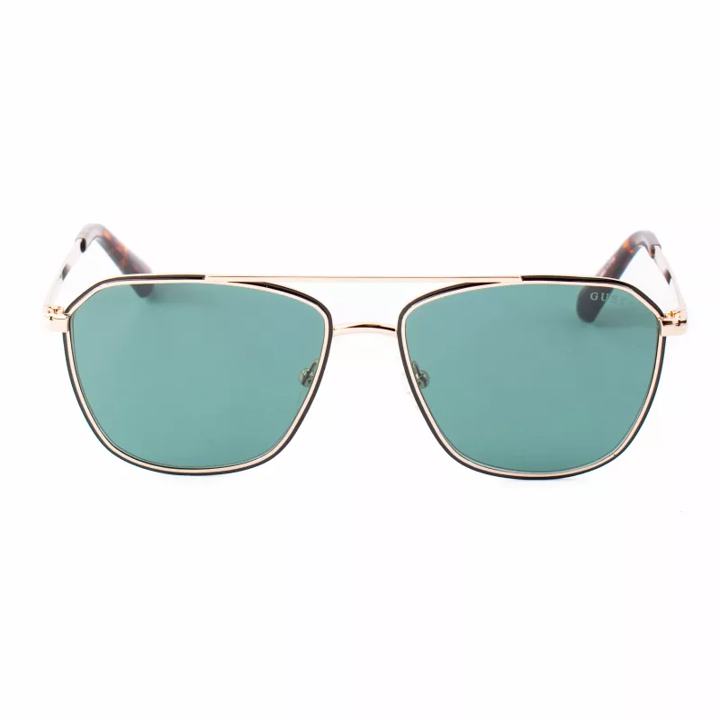 Guess occhiali da sole uomo GU00147-5633N havana marrone quadrati 56mm