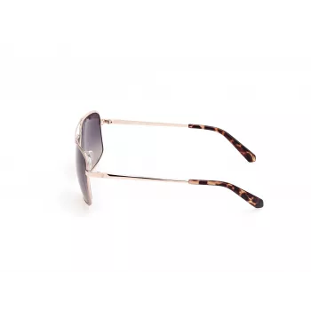 Occhiali da sole uomo GUESS GU00167-6032W montatura nera lenti grigie 60/14/140 mm