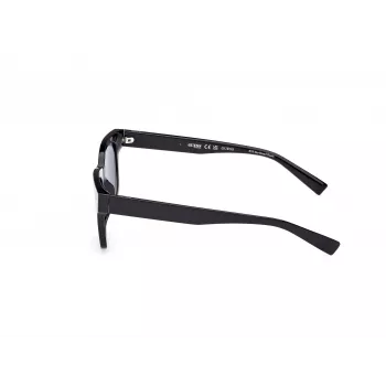 Occhiali da sole uomo GUESS GU8265-5301V nero acetato rettangolari full rim 53/19/150 mm