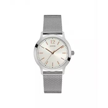 GUESS Orologio uomo W0921G1 analogico al quarzo 39mm acciaio inox quadrante blu