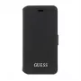 GUESS Custodia a libro Saffiano per iPhone 6/6S - nero