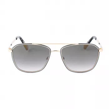 GUESS Occhiali da sole GU00147-5633C Havana/marrone quadrati acetato uomo