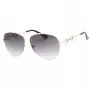 Occhiali da sole GUESS donna farfalla cat eye GF6171-32B nero lucido fumo sfumato 60 mm