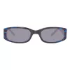 GUESS Occhiali da sole donna cat-eye GU7435-5192A Nero lucido Fumo sfumato 51mm