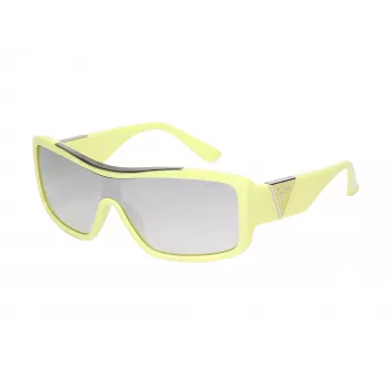 GUESS Occhiali da sole donna GO00035-0039C cat-eye - Montatura nera lucida, lente gradient smoke