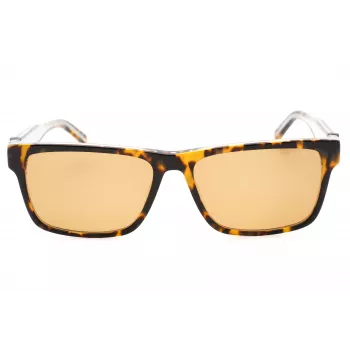 GUESS Donna Occhiali da sole rettangolari in acetato GU00074-53E Havana Brown Gradient 55mm