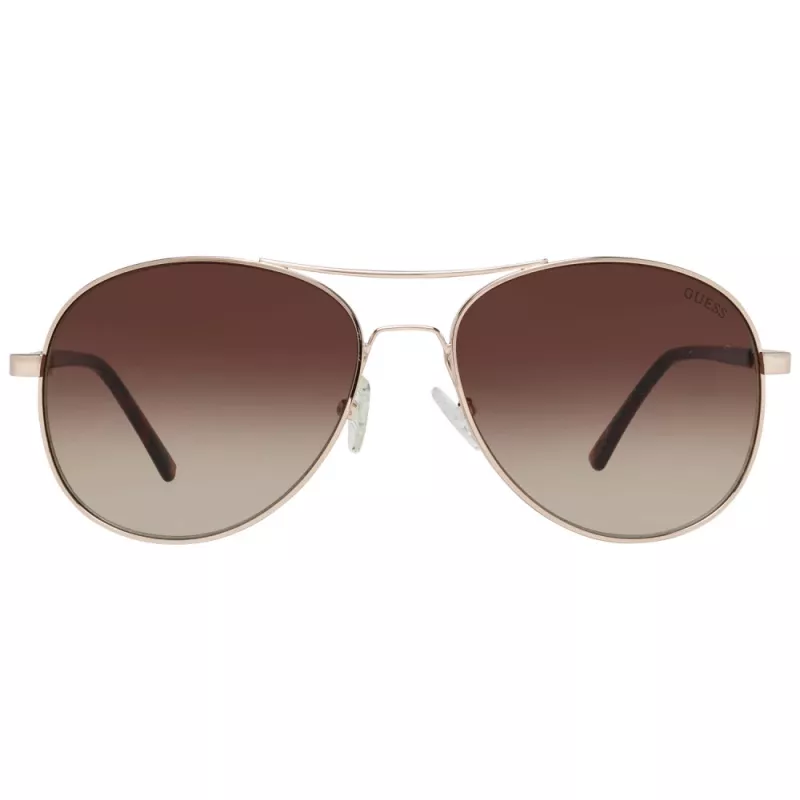 Guess Occhiali da sole donna GF0295-33F Marrone Havana farfalla 60mm