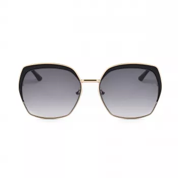 Guess Occhiali da sole da donna GF0410-5932B havana marrone montatura in acetato lenti marroni sfumate 59mm