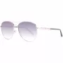 Occhiali da sole donna GUESS GF6143-28B marrone Havana montatura farfalla 59mm