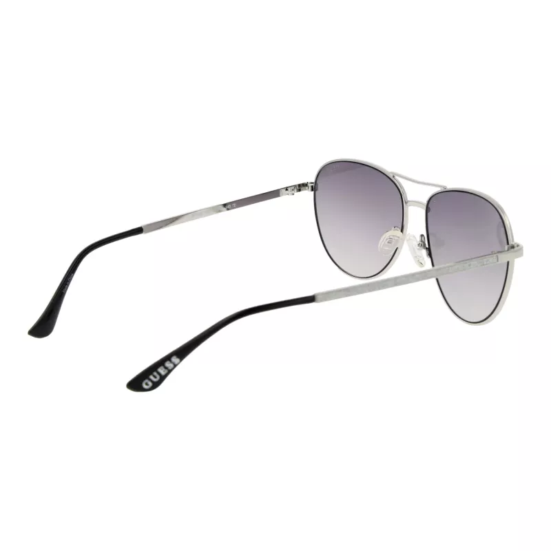 GUESS Occhiali da sole donna GF6157-5810B Havana acetato marrone gradiente 58mm