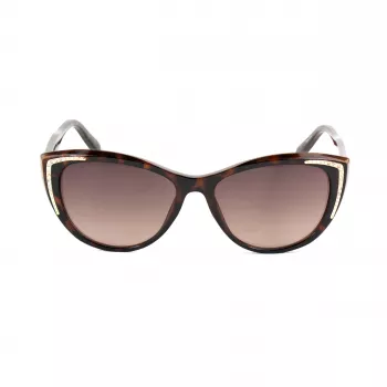 GUESS Occhiali da sole donna GO00006-5652F Brown Havana oversize quadrati
