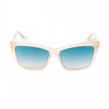 GUESS Occhiali da sole donna GU00098-5525P - Montatura squadrata, lenti polarizzate, protezione UV400
