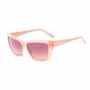 GUESS Donna Occhiali da sole GU00098-5557F Havana Acetato Montatura squadrata lenti marroni sfumate 55/14/135 mm